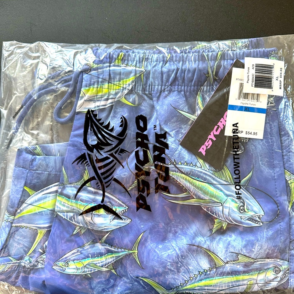 Brand New! Psycho Tuna Swim Shorts